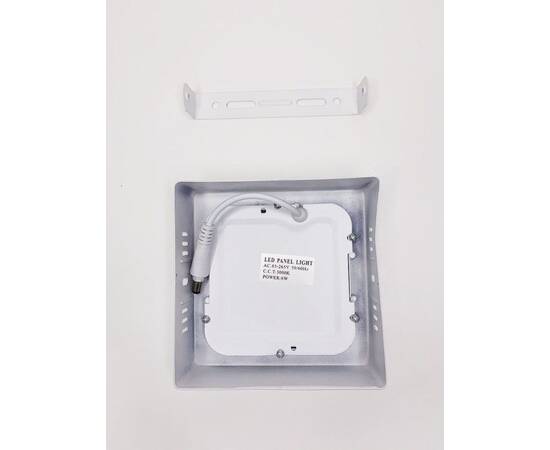 Настенно-потолочный светодиодный светильник Elvan NLS-702SQ-6W-WW-Wh, изображение 2