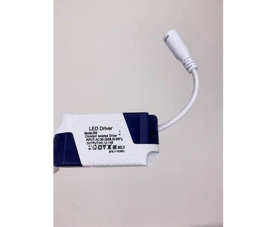 Настенно-потолочный светодиодный светильник Elvan NLS-702SQ-6W-WW-Wh, изображение 7