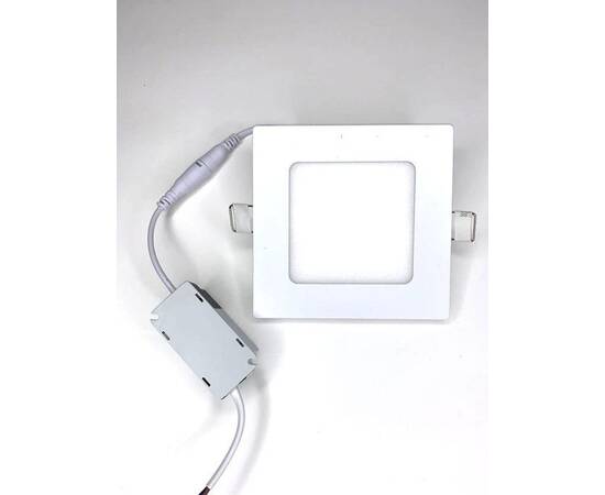 Встраиваемый светодиодный светильник Elvan VLS-102SQ-6W-WW-Wh, изображение 6