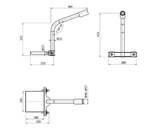 Кронштейн Gauss 903265203, изображение 2
