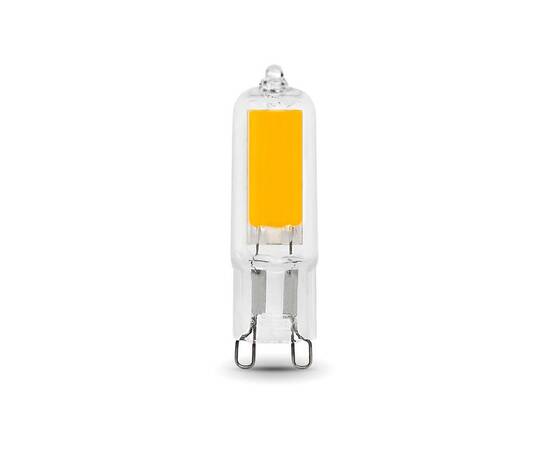 Лампа светодиодная Gauss G9 5.5W 3000K прозрачная 107809105, изображение 6