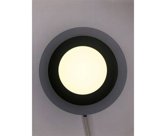 Настенно-потолочный светодиодный светильник Elvan NLS-500R-6/3-WW/NH-Bk, изображение 6