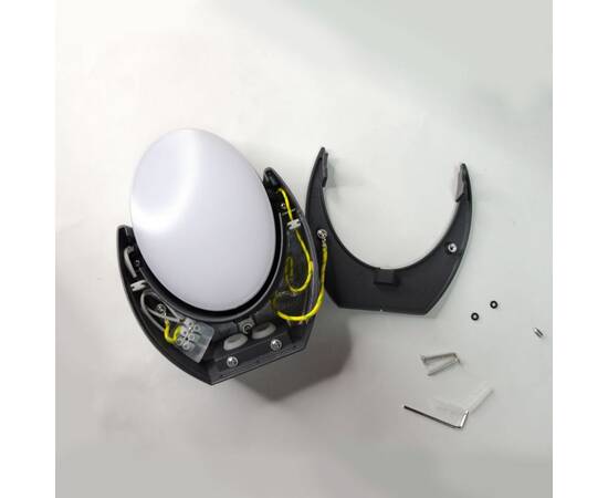 Уличный настенный светодиодный светильник Elvan PJ-1506-8.3W-WW-Gr, изображение 6