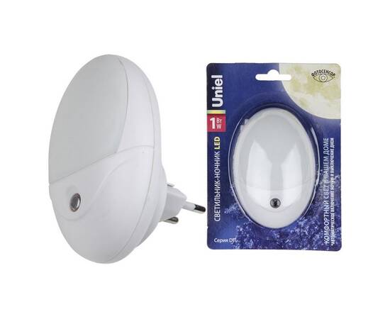 Светильник-ночник Uniel DTL-317 Овал/White/Sensor UL-00007055, изображение 3