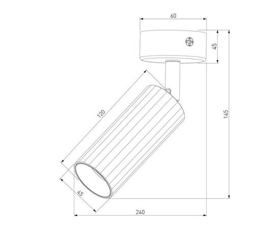 Светодиодный спот Eurosvet Arris 20098/1 Led белый, изображение 2