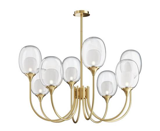 Подвесная люстра Maytoni Aura MOD016PL-08BS