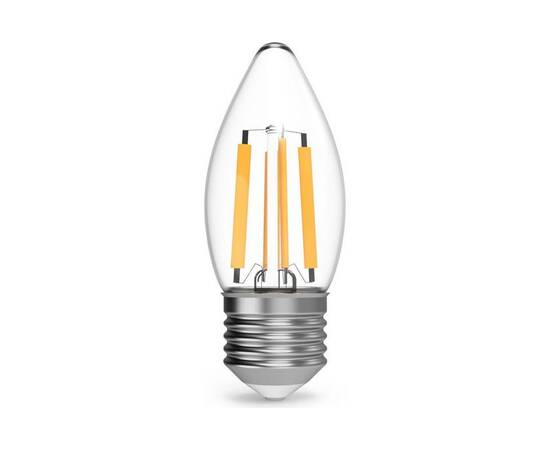 Лампа светодиодная филаментная Gauss E27 11W 4100K прозрачная 103802211, изображение 5