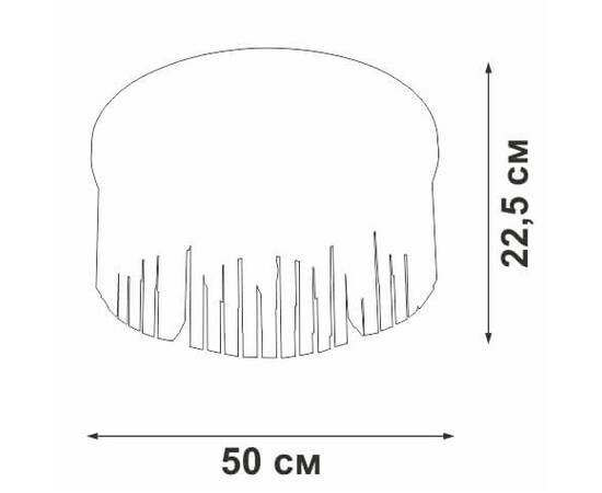 Потолочная люстра Vitaluce V5879-8/6PL, изображение 4