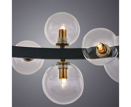 Подвесная люстра Arte Lamp Vincent A7790SP-24BK, изображение 4