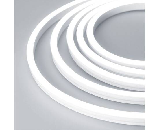 Гибкий неон Arlight 9,6W/m 140LED/m 2835SMD холодный белый 5M Moonlight-Side-A140-12x17mm 24V White6