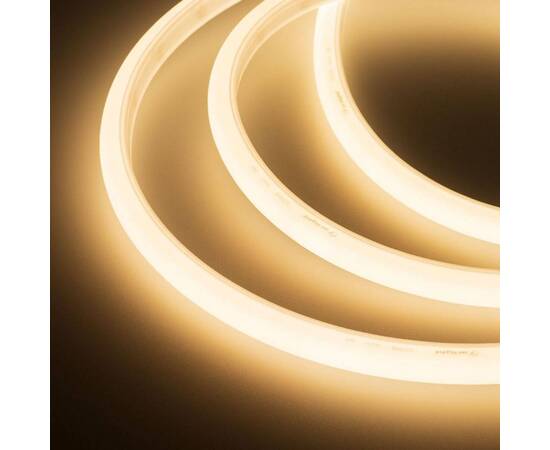 Гибкий неон Arlight 9,6W/m 144LED/m 2835SMD теплый белый 5M Moonlight-Top-A144-16x15mm 24V Warm3500