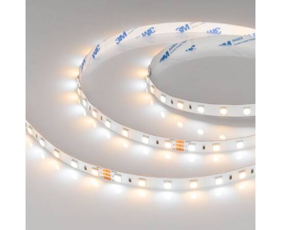 Светодиодная лента Arlight 14,4W/m 60LED/m 5060SMD холодный/теплый белый 5M RT-B60-10mm 24V White-MIX 2Ch 025214(1), изображение 2
