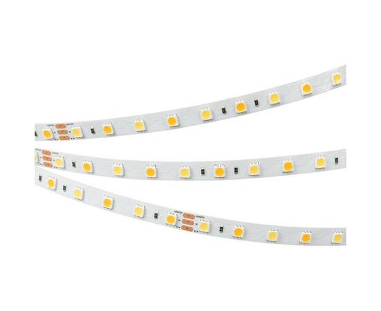 Светодиодная лента Arlight 14,4W/m 60LED/m 5060SMD холодный/теплый белый 5M RT-B60-10mm 24V White-MIX 2Ch 025214(1), изображение 4