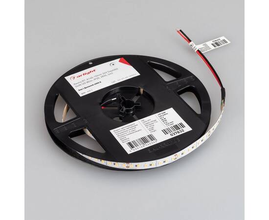 Светодиодная лента Arlight 20W/m 140LED/m 2835SMD дневной белый 5M RT-A140-10mm 24V Day4000 SUN 0378, изображение 3