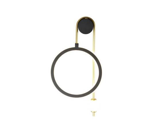 Бра Crystal Lux Corida AP25W Led Black/Gold, изображение 5