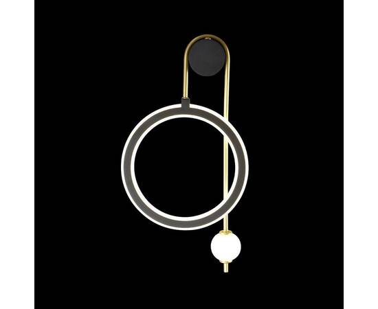 Бра Crystal Lux Corida AP25W Led Black/Gold, изображение 7