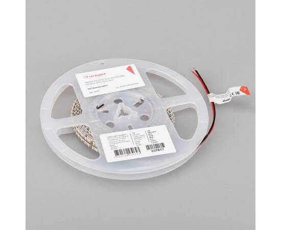 Светодиодная лента Arlight 10W/m 182LED/m 2216SMD дневной белый 5M MicroLed-M182-4mm 24V Day4000 037, изображение 4