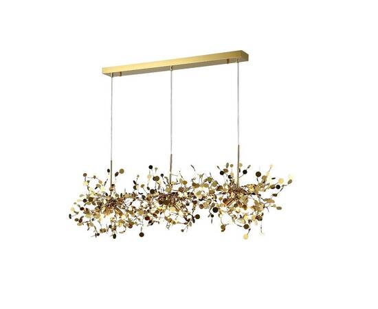Подвесная люстра Crystal Lux GARDEN SP3х3 L1200 GOLD, изображение 2