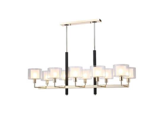 Подвесная люстра Crystal Lux Maestro SP-PL10 L1100 Gold