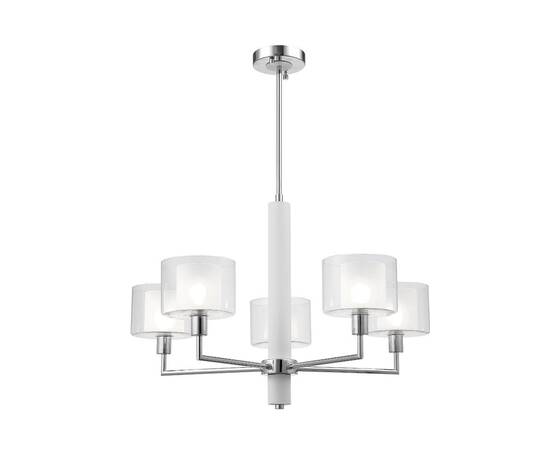 Подвесная люстра Crystal Lux Maestro SP-PL5 Chrome, изображение 3
