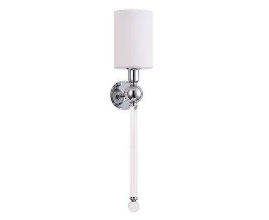 Бра Crystal Lux Mirabella AP1 Chrome/White, изображение 3