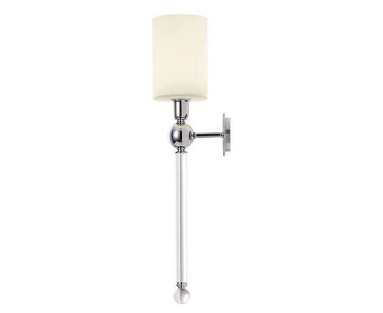 Бра Crystal Lux Mirabella AP1 Chrome/White, изображение 4
