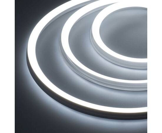 Гибкий неон Arlight 7,2W/m 168LED/m 2835SMD холодный белый 5M Moonlight-3D-A168-15x15mm 24V White600