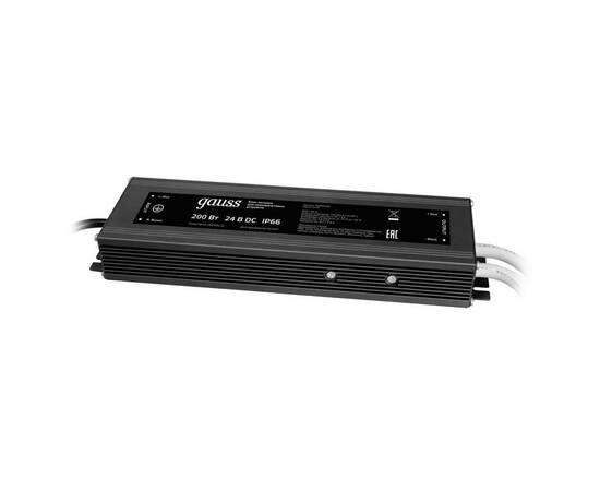 Блок питания Gauss 200W 24V IP66 202022400