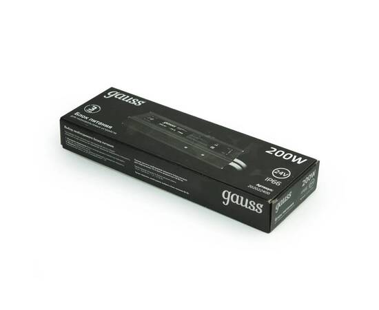 Блок питания Gauss 200W 24V IP66 202022400, изображение 4