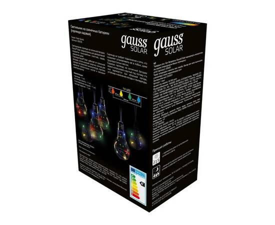 Гирлянда на солнечных батареях Gauss Solar Шары GS035, изображение 4
