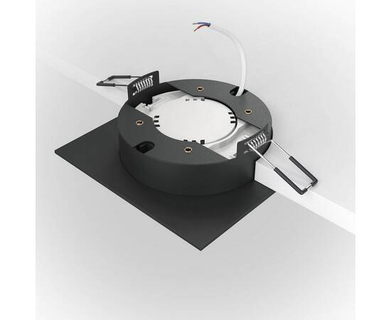 Встраиваемый светильник Maytoni Hoop DL086-GX53-SQ-BW, изображение 2