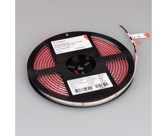 Светодиодная лента Arlight 9,6W/m 128LED/m 2835SMD теплый белый 5M 038739, изображение 2