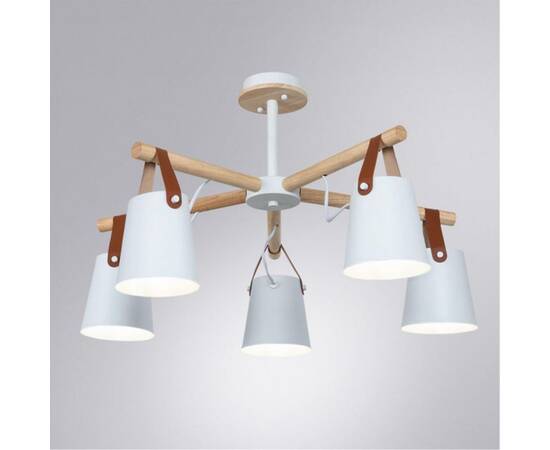 Потолочная люстра Arte Lamp Thomas A7032PL-5WH, изображение 3