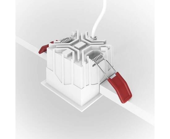 Встраиваемый светильник Maytoni Alfa LED DL043-01-10W3K-SQ-W, изображение 3