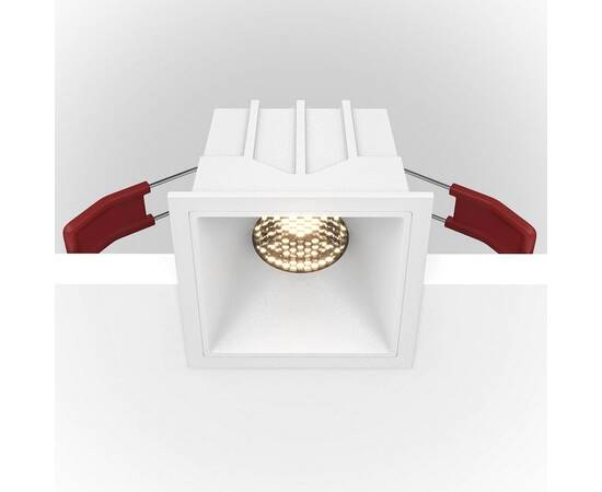 Встраиваемый светильник Maytoni Alfa LED DL043-01-10W3K-SQ-W, изображение 4