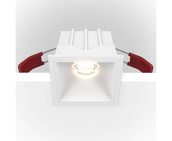 Встраиваемый светильник Maytoni Alfa LED DL043-01-10W3K-SQ-W, изображение 5
