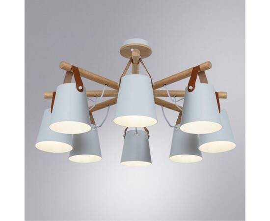 Потолочная люстра Arte Lamp Thomas A7032PL-8WH, изображение 4