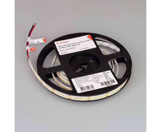 Светодиодная лента Arlight 22W/m 240LED/m 2835SMD теплый белый 5M 038745, изображение 2