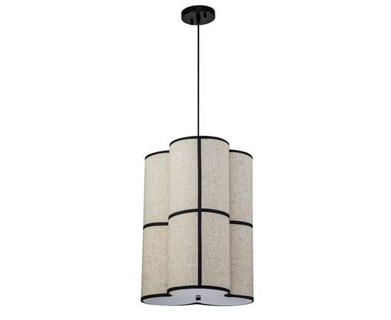 Подвесной светильник Indigo TRIADE 13019/A/3P Black V000350, изображение 2