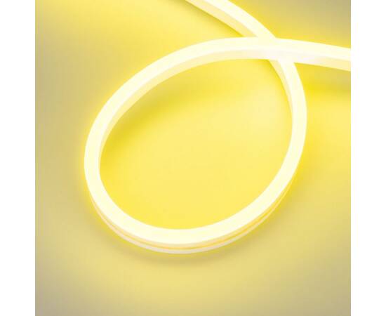 Гибкий неон Arlight10W/m 120LED/m 2835SMD лимонный желтый 5M AURORA-PS-A120-16x8mm 24V Lemon 036693