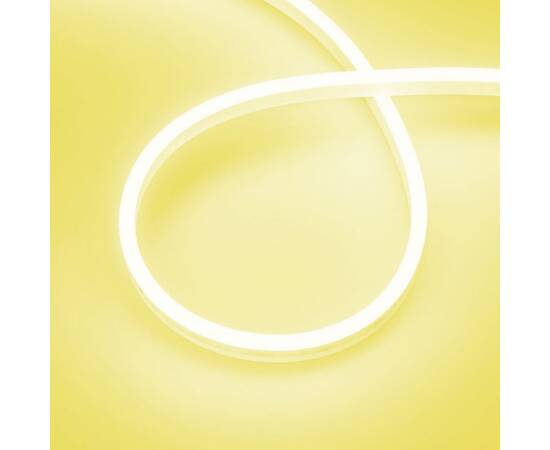 Гибкий неон Arlight10W/m 120LED/m 2835SMD желтый 5M AURORA-PS-A120-12x6mm 24V Yellow 036682