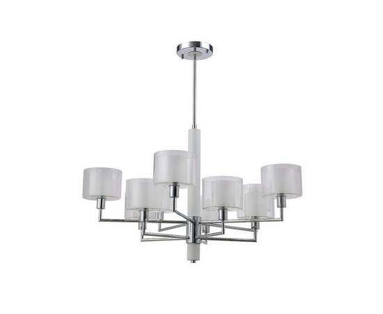 Подвесная люстра Crystal Lux Maestro SP-PL5+5 Chrome, изображение 3