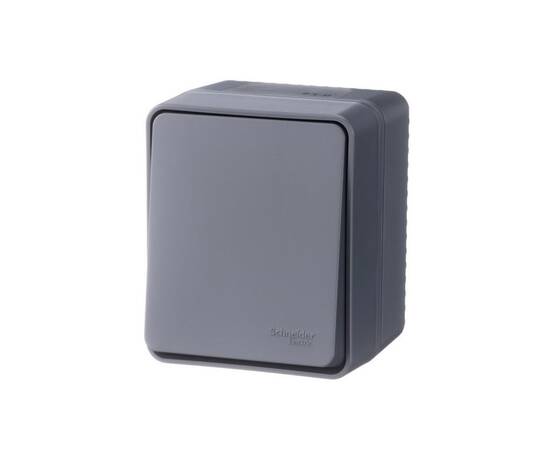 AtlasDesign Profi54 1-клавишный ПЕРЕКЛЮЧАТЕЛЬ 10 АХ, АНТРАЦИТ