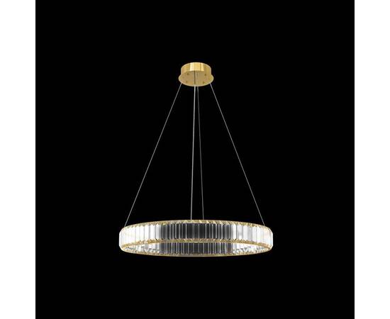 Подвесной светодиодный светильник Loft IT Crystal ring 10135/600 Gold, изображение 3