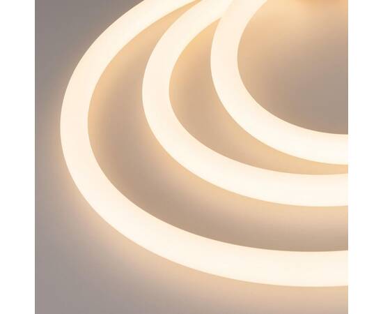 Гибкий неон Arlight13,3W/m 336LED/m 2835SMD теплый белый 20M MOONLIGHT-TOP-A336-D25mm 48V Warm3000 360deg 037562