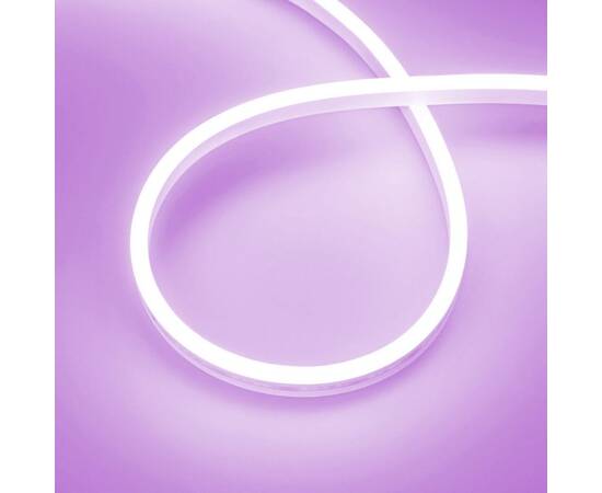 Гибкий неон Arlight10W/m 120LED/m 2835SMD пурпурный 5M AURORA-PS-A120-12x6mm 24V Purple 036678
