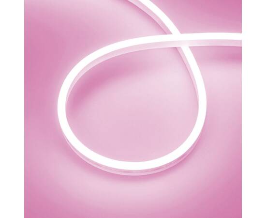 Гибкий неон Arlight10W/m 120LED/m 2835SMD розовый 5M AURORA-PS-A120-12x6mm 24V Pink 036677