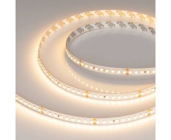 Светодиодная лента Arlight 7,7W/m 144LED/m 2835SMD теплый белый 5M RT-A144-10mm 24V Warm2700 038781