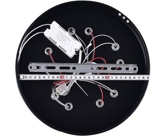 Потолочная светодиодная люстра Natali Kovaltseva High-Tech Led Lamps 82006 Black, изображение 4
