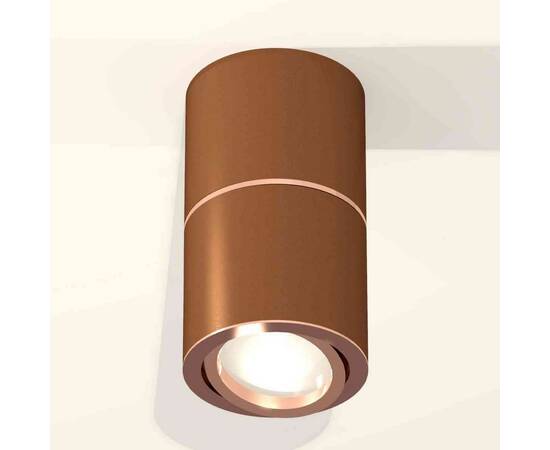 Комплект накладного светильника Ambrella light Techno Spot XS7404080 SCF/PPG кофе песок/золото розовое полированное (C7404, A2073, C7404, N7005), изображение 3